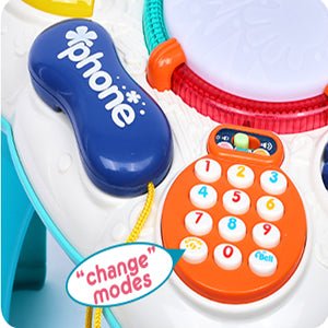 Musical Table Toy for Babies & Toddlers - Safe, Sturdy & Fun Learning Activity - silverfoxgoods